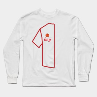 couple t-shirt boy Long Sleeve T-Shirt